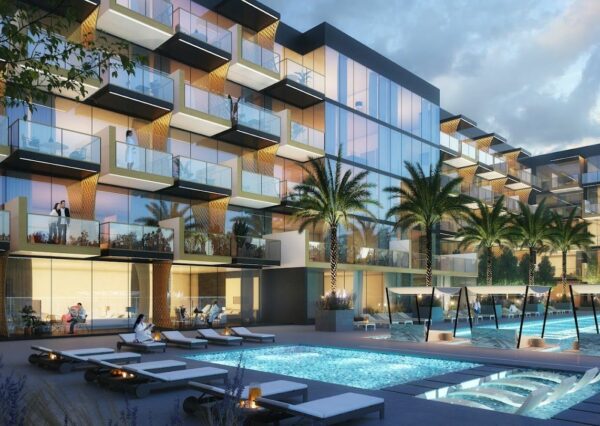 enovia real estate Binghatti Cresent Luxurioese Apartments im Jumeirah Village Circle 4