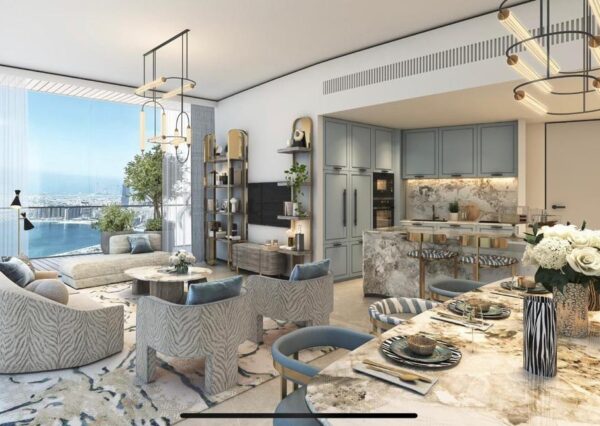 enovia real estate DAMAC Bay von Cavalli Apartments im Dubai Hafen 10