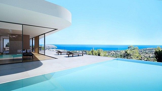 Luxusvilla mit Infinitypool in Moraira