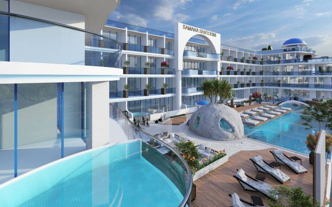 Griechenland in Dubai mit Samana Santorini