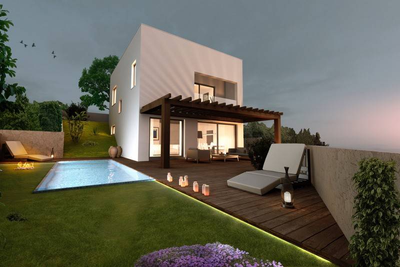 Moderne 3 Bett Villen in Alcalali